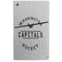 NHL Washington Capitals Black Text PS5 Slim Disk Bundle Skin