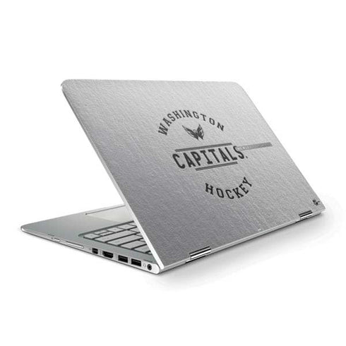 NHL Washington Capitals Black Text HP Spectre Skin
