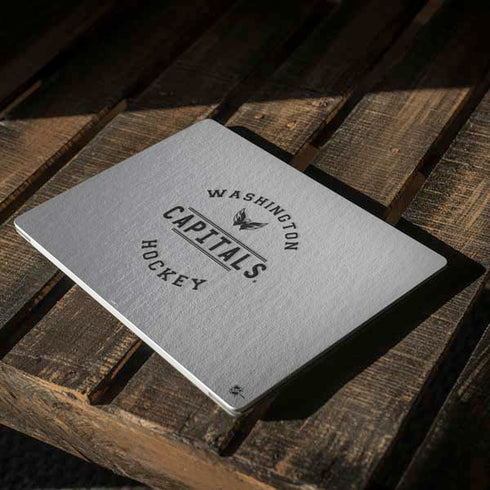 NHL Washington Capitals Black Text Surface Laptop 3 13.5in Skin