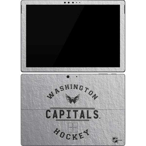 NHL Washington Capitals Black Text Surface Pro 7 Skin