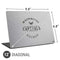 NHL Washington Capitals Black Text Universal Laptop 12in (9.8 x 6.8in) Skin