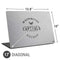 NHL Washington Capitals Black Text Universal Laptop 17in (13.8 x 10in) Skin