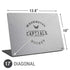 NHL Washington Capitals Black Text Universal Laptop 17in (13.8 x 10in) Skin