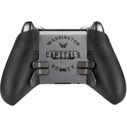NHL Washington Capitals Black Text Xbox Elite Wireless Controller Series 2 Skin
