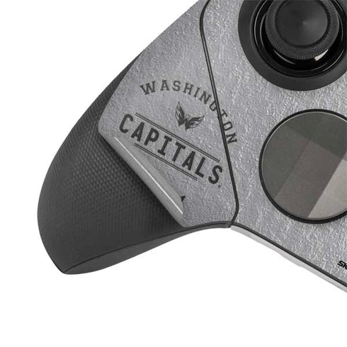 NHL Washington Capitals Black Text Xbox Elite Wireless Controller Series 2 Skin