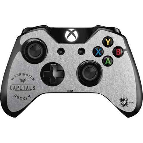 NHL Washington Capitals Black Text Xbox One Controller Skin