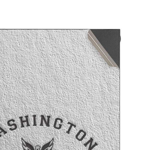 NHL Washington Capitals Black Text Xbox Series X Console Skin