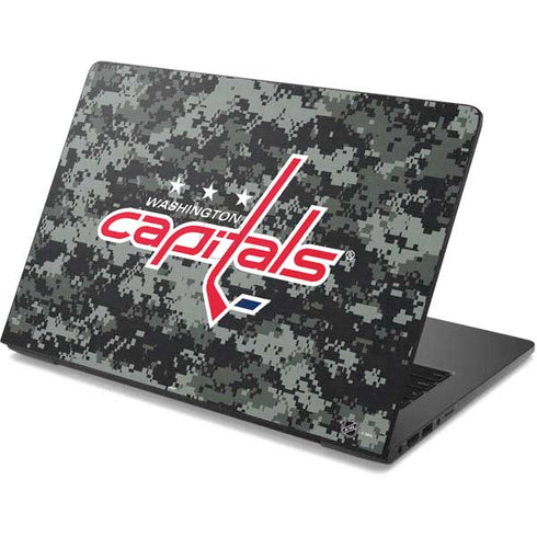 NHL Washington Capitals Camo Dell Chromebook Skin