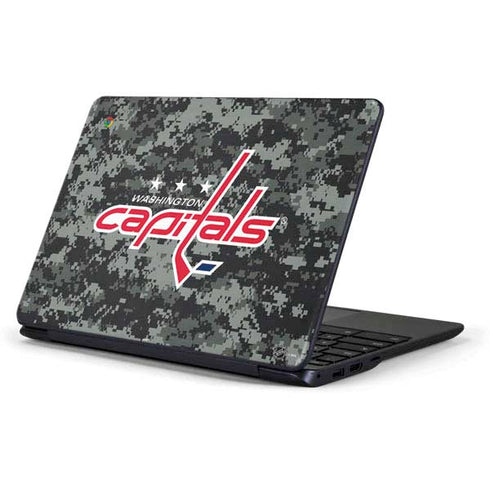 NHL Washington Capitals Camo Samsung Chromebook Skin