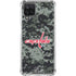 NHL Washington Capitals Camo Galaxy A12 Clear Case