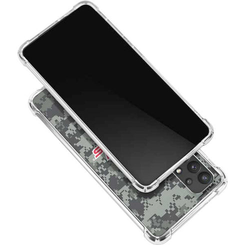 NHL Washington Capitals Camo Galaxy A32 5G Clear Case