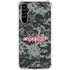 NHL Washington Capitals Camo Galaxy A54 5G Clear Case