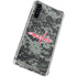 NHL Washington Capitals Camo Galaxy A54 5G Clear Case