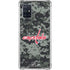 NHL Washington Capitals Camo Galaxy A71 5G Clear Case