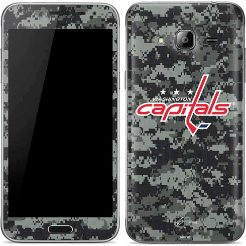 NHL Washington Capitals Camo Galaxy J3 Skin