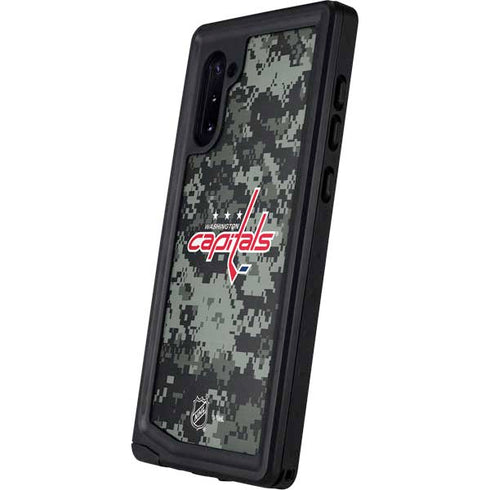 NHL Washington Capitals Camo Galaxy Note 10 Waterproof Case