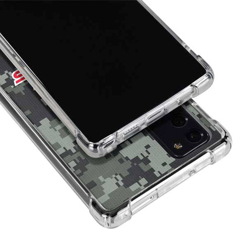 NHL Washington Capitals Camo Galaxy Note20 5G Clear Case