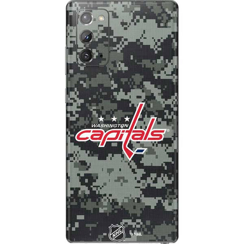 NHL Washington Capitals Camo Galaxy Note20 5G Skin