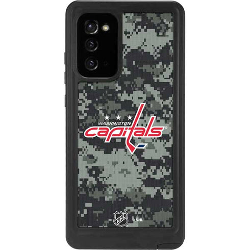 NHL Washington Capitals Camo Galaxy Note20 5G Waterproof Case