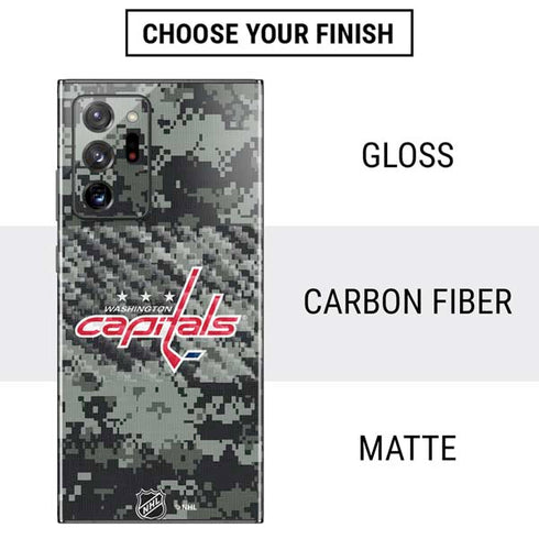 NHL Washington Capitals Camo Galaxy Note20 Ultra 5G Skin