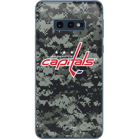 NHL Washington Capitals Camo Galaxy S10e Skin
