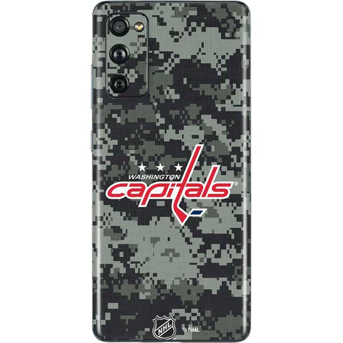 NHL Washington Capitals Camo Galaxy S20 Fan Edition Skin