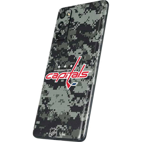 NHL Washington Capitals Camo Galaxy S20 Fan Edition Skin