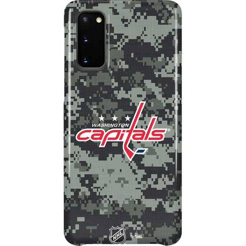 NHL Washington Capitals Camo Galaxy S20 Lite Case