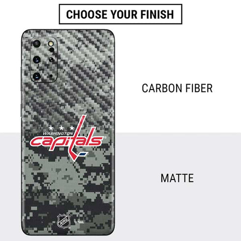 NHL Washington Capitals Camo Galaxy S20 Plus Skin