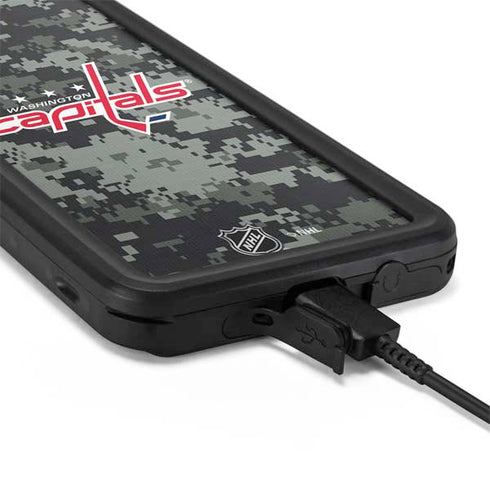 NHL Washington Capitals Camo Galaxy S20 Plus Waterproof Case