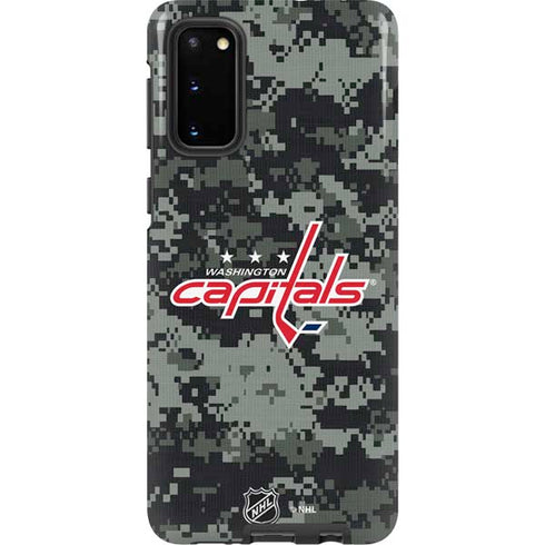 NHL Washington Capitals Camo Galaxy S20 Pro Case