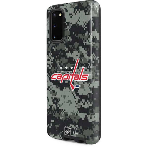 NHL Washington Capitals Camo Galaxy S20 Pro Case