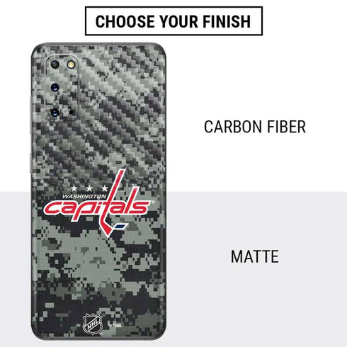 NHL Washington Capitals Camo Galaxy S20 Skin