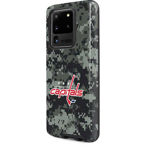 NHL Washington Capitals Camo Galaxy S20 Ultra 5G Pro Case