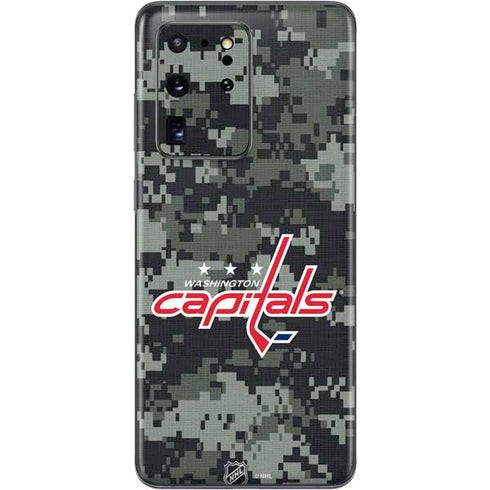 NHL Washington Capitals Camo Galaxy S20 Ultra 5G Skin