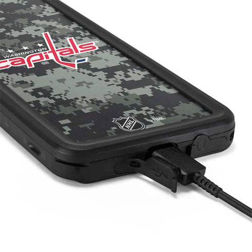 NHL Washington Capitals Camo Galaxy S20 Waterproof Case