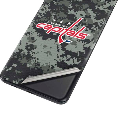 NHL Washington Capitals Camo Galaxy S21 5G Skin
