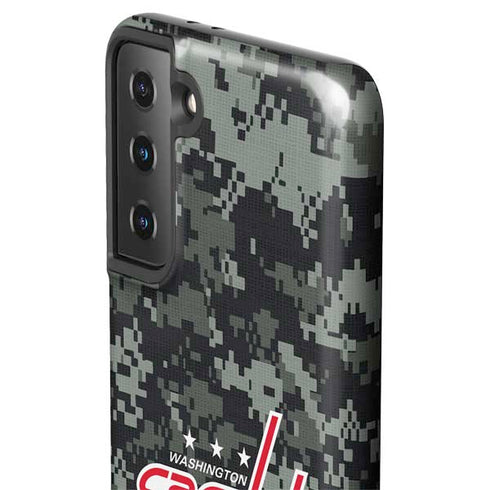 NHL Washington Capitals Camo Galaxy S21 Plus 5G Pro Case