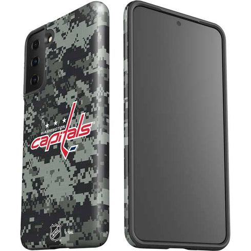 NHL Washington Capitals Camo Galaxy S21 Plus 5G Pro Case