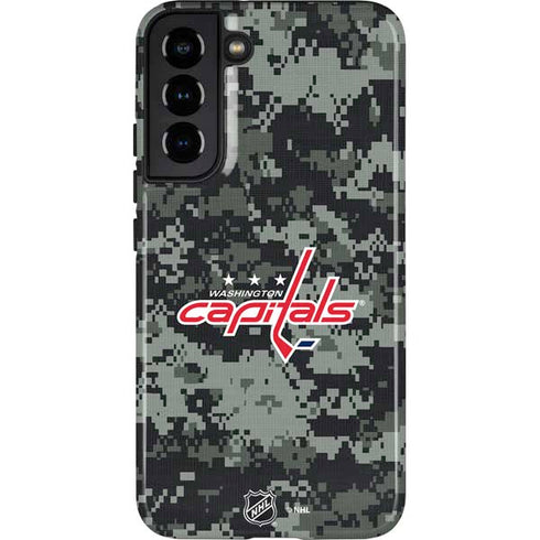 NHL Washington Capitals Camo Galaxy S22 Plus Pro Case