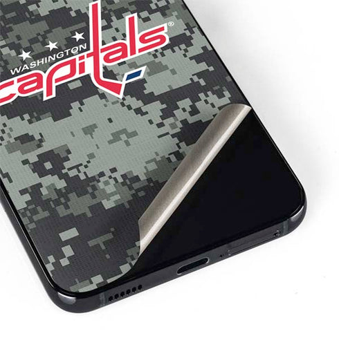 NHL Washington Capitals Camo Galaxy S22 Plus Skin