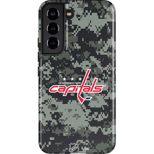 NHL Washington Capitals Camo Galaxy S22 Pro Case