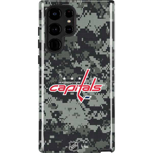 NHL Washington Capitals Camo Galaxy S22 Ultra Pro Case
