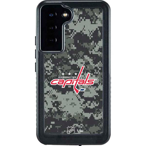 NHL Washington Capitals Camo Galaxy S23 Plus Waterproof Case