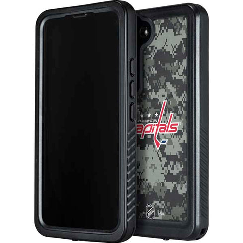 NHL Washington Capitals Camo Galaxy S23 Plus Waterproof Case