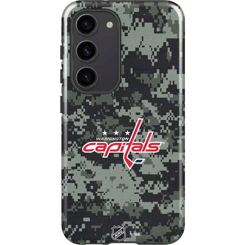 NHL Washington Capitals Camo Galaxy S23 Pro Case
