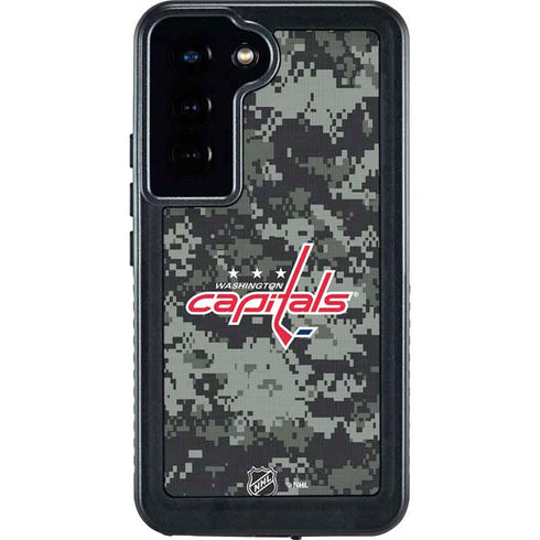 NHL Washington Capitals Camo Galaxy S23 Waterproof Case
