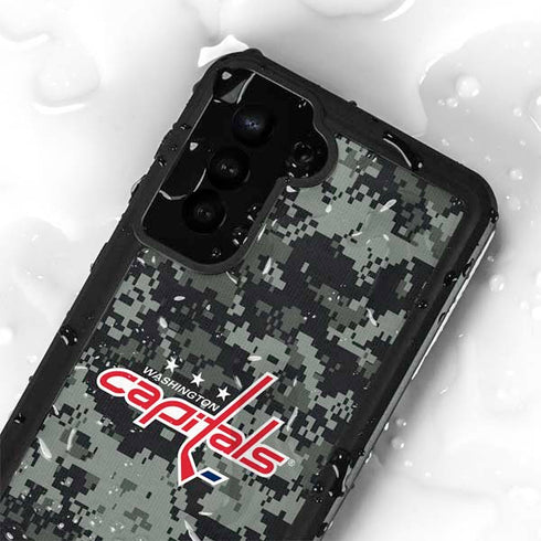 NHL Washington Capitals Camo Galaxy S23 Waterproof Case
