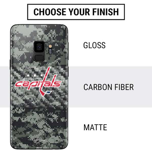NHL Washington Capitals Camo Galaxy S9 Skin