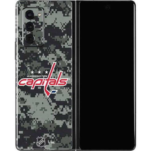NHL Washington Capitals Camo Galaxy Z Fold2 5G Skin